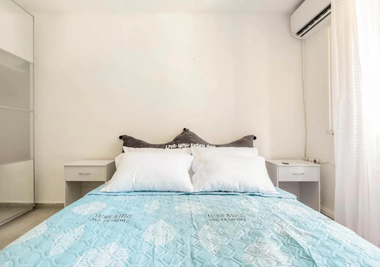 Central 1Br Oasis, Fast Fiber Wifi, Free Parking, Free Netflix With Shelter Haifa Kültér fotó